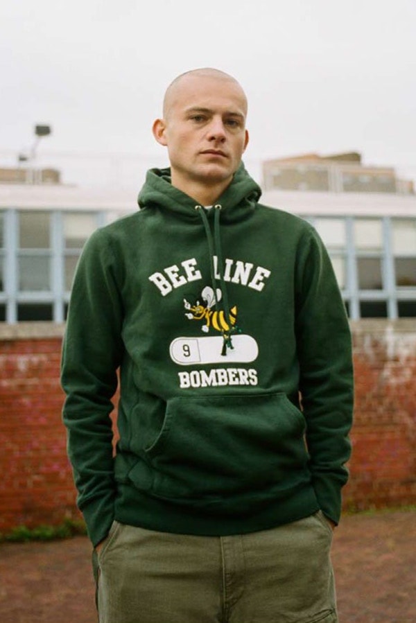 브랜든 바벤지엔의 빌리네어 보이즈 클럽 비라인 '전쟁과 평화' 컬렉션 2017 brendon babenzien billionaire boys club bbc bee line war and peace