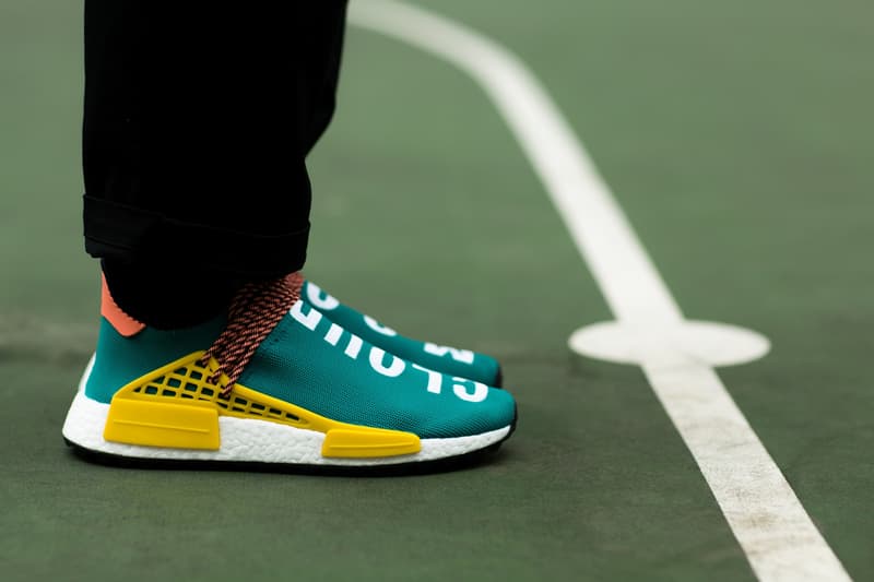 아디다스 오리지널스 x 퍼렐 윌리엄스 '휴 하이킹' NMD closer look at adidas originals pharrell williams hu hiking nmd collection 2017