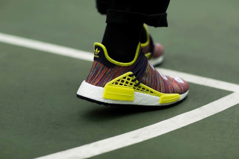 아디다스 오리지널스 x 퍼렐 윌리엄스 '휴 하이킹' NMD closer look at adidas originals pharrell williams hu hiking nmd collection 2017