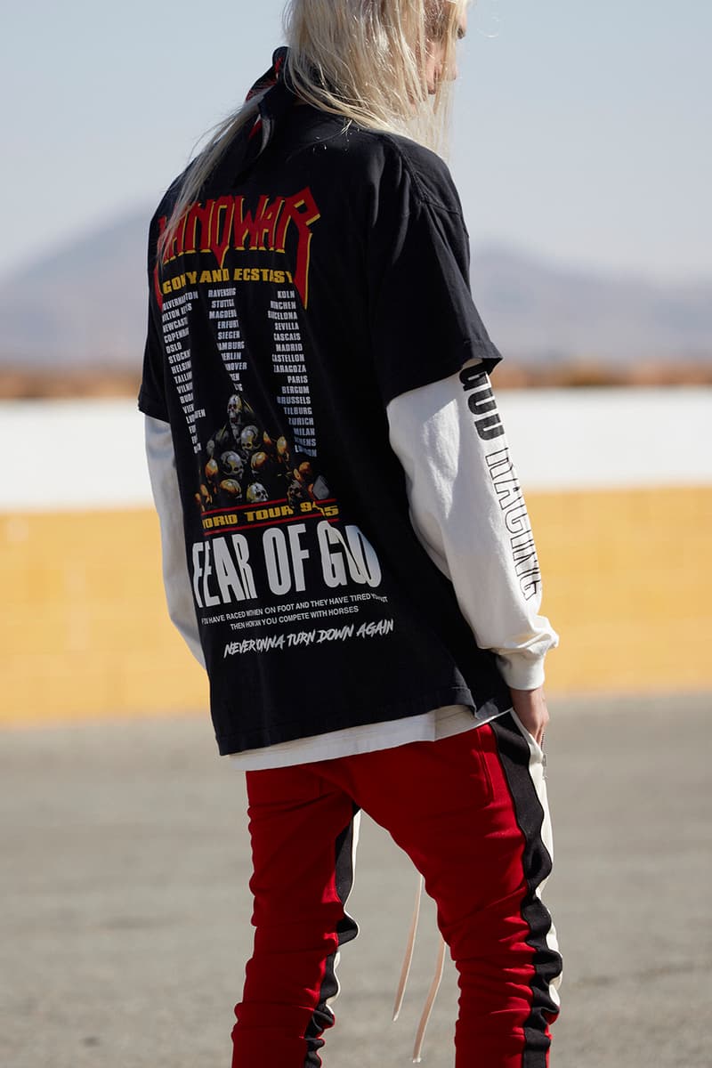 피어 오브 갓 레이싱 컬렉션 모토크로스 컴플렉스콘 fear of god racing collection motocross complexcon 2017