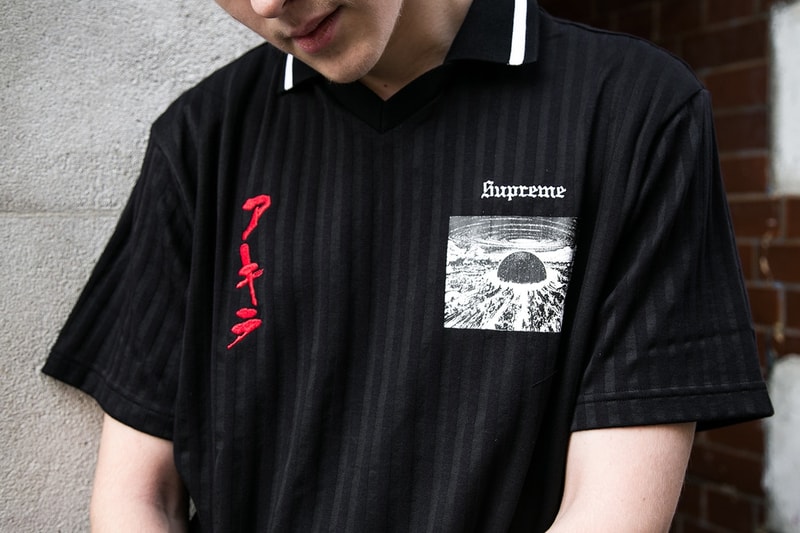 슈프림 아키라 런던 현장 발매 공개 2017 supreme Akira London collaboration photos 협업