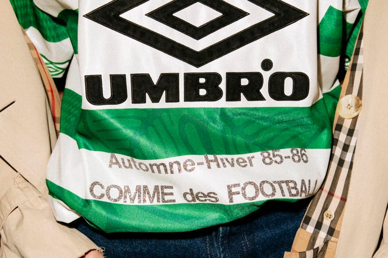 꼼데가르송 x 엄브로 축구 저지 컬렉션