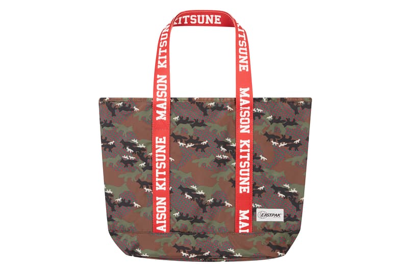 꼴레뜨 단독 메종 키츠네 x 이스트팩 가방 협업 2017 colette maison kitsune eastpak