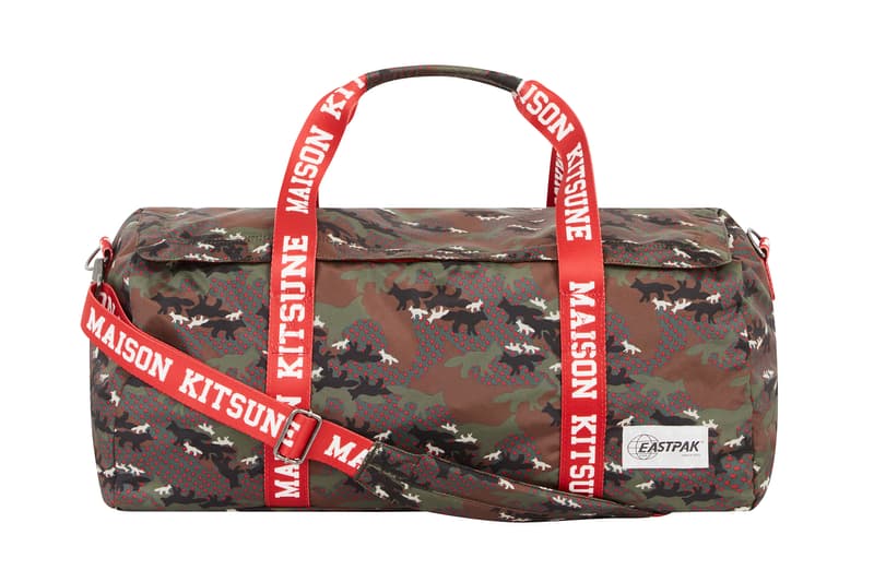 꼴레뜨 단독 메종 키츠네 x 이스트팩 가방 협업 2017 colette maison kitsune eastpak