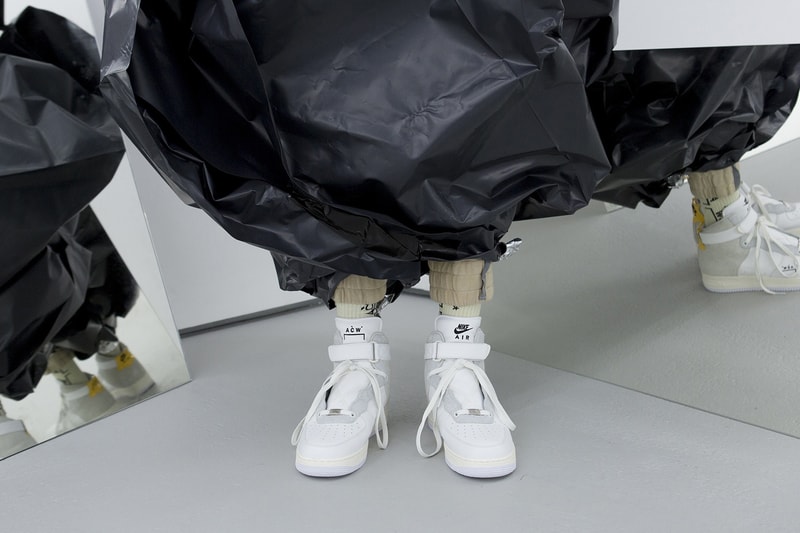 나이키랩 어 콜드 월 에어 포스 1 발매 정보 추첨 2017 nike a cold wall air force 1 raffle release info