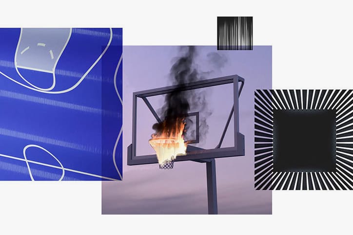 나이키랩 x 리카르도 티시 3D 그래픽 영상