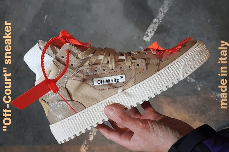 오프 화이트 2018 SS 'Temperature' 운동화 컬렉션