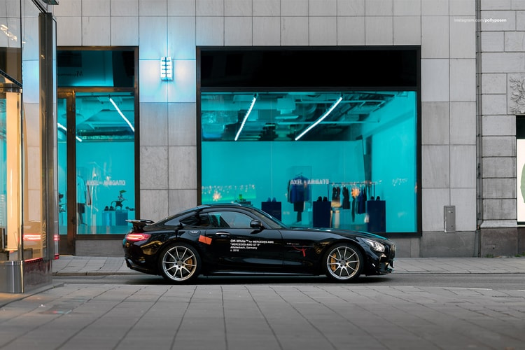 오프 화이트 x 메르세데스-AMG GT R 협업?