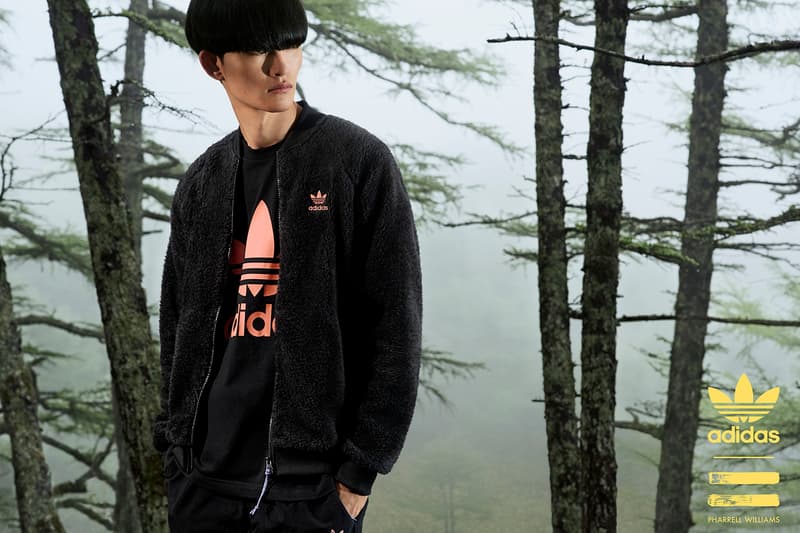 아디다스 오리지널스 퍼렐 윌리엄스 휴 하이킹 카무플라주 컬렉션 2017 adidas originals pharrell hu hiking camouflage apparel