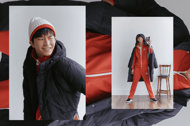 눈길을 사로잡는 푸마 롱패딩 스타일링 2017 겨울 puma winter jaket styling