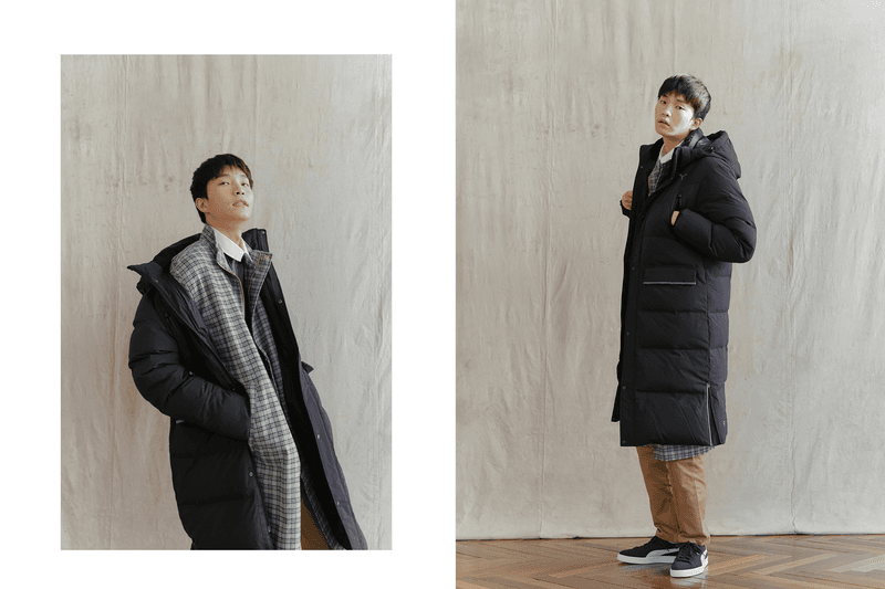 눈길을 사로잡는 푸마 롱패딩 스타일링 2017 겨울 puma winter jaket styling