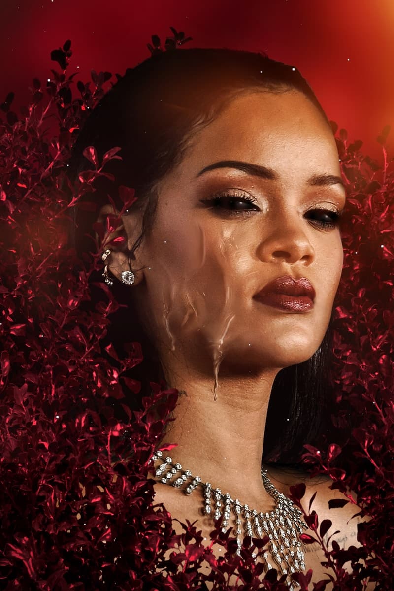 래널 응구무야 예술 작품 아이돌 전시 디지털 초상화 리한나 안드레 3000 찬스 더 래퍼 스미노 시자 제이지 2017 Chance the Rapper Kendrick Lamar Sza, Smino Jay Z Rihanna Andre 3000