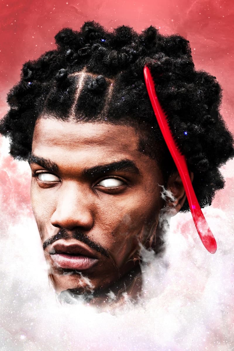 래널 응구무야 예술 작품 아이돌 전시 디지털 초상화 리한나 안드레 3000 찬스 더 래퍼 스미노 시자 제이지 2017 Chance the Rapper Kendrick Lamar Sza, Smino Jay Z Rihanna Andre 3000