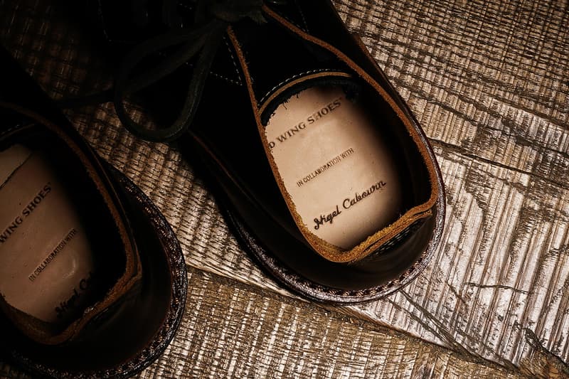 레드윙 나이젤 카본 B-5 처카 부츠 먼슨 라스트 2017 Red Wing chukka Nigel Cabourn collaboration boots