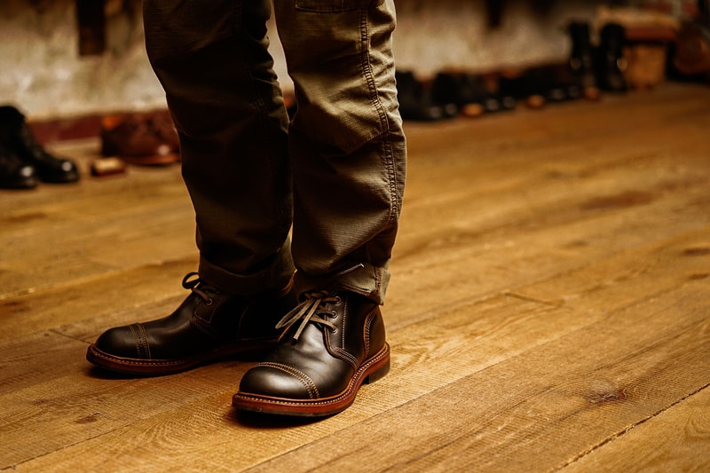 레드윙 나이젤 카본 B-5 처카 부츠 먼슨 라스트 2017 Red Wing chukka Nigel Cabourn collaboration boots