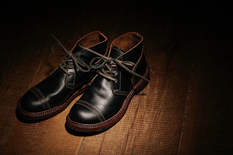 레드윙 나이젤 카본 B-5 처카 부츠 먼슨 라스트 2017 Red Wing chukka Nigel Cabourn collaboration boots