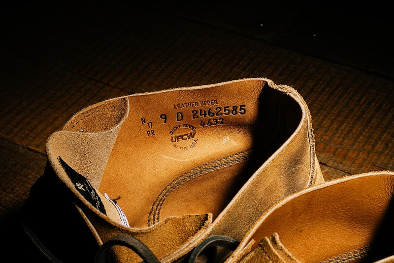 레드윙 나이젤 카본 B-5 처카 부츠 먼슨 라스트 2017 Red Wing chukka Nigel Cabourn collaboration boots