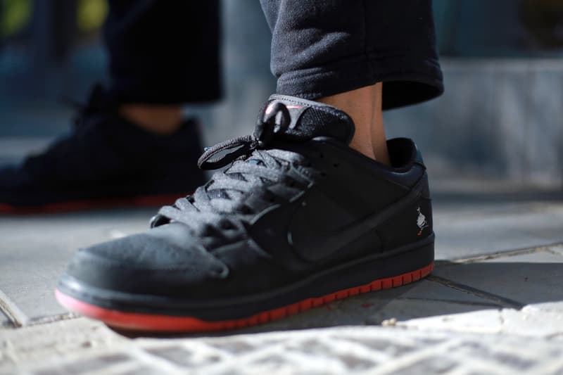 제프 스테이플 디자인 나이키 SB 덩크 스트릿스냅 디자이너 사복 2017 street snaps jeff staple design nike sb dunk low pigeon