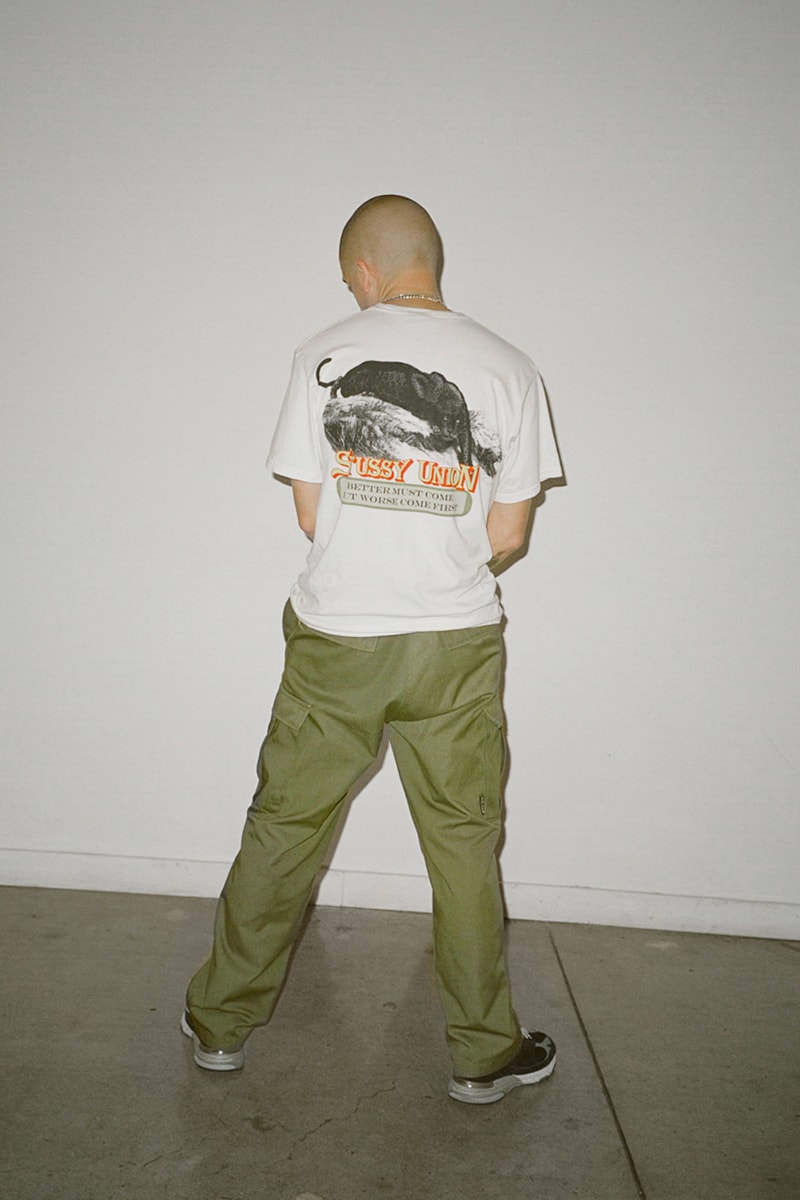 쇼트 nyc 챔피온 캑터스 플랜트 플리 마켓 유니온 스투시 협업 schott nyc champion cactus plant flea market union stussy collaboration 2017