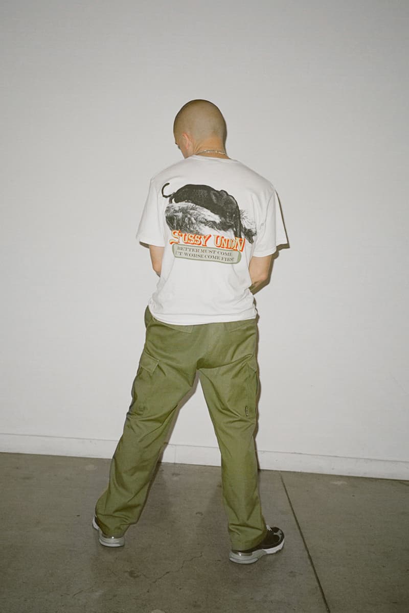 쇼트 nyc 챔피온 캑터스 플랜트 플리 마켓 유니온 스투시 협업 schott nyc champion cactus plant flea market union stussy collaboration 2017