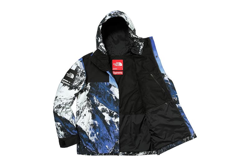 슈프림 x 노스페이스 2017 겨울 컬렉션 supreme north face winter 2017