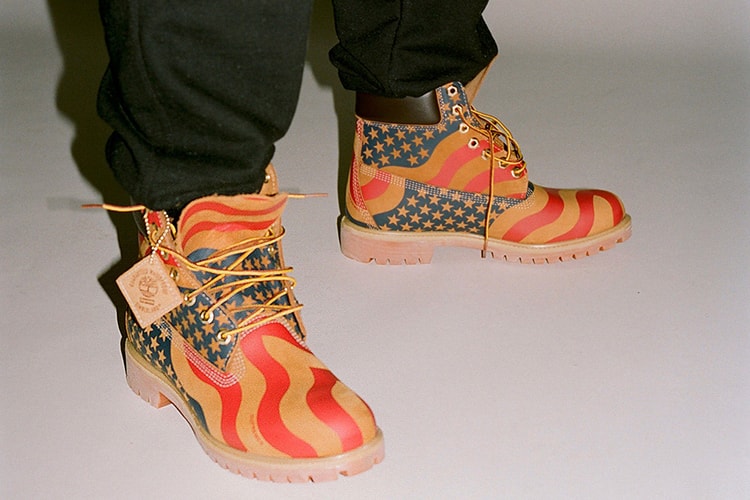 슈프림 x 팀버랜드 ‘6인치 방수 부츠’