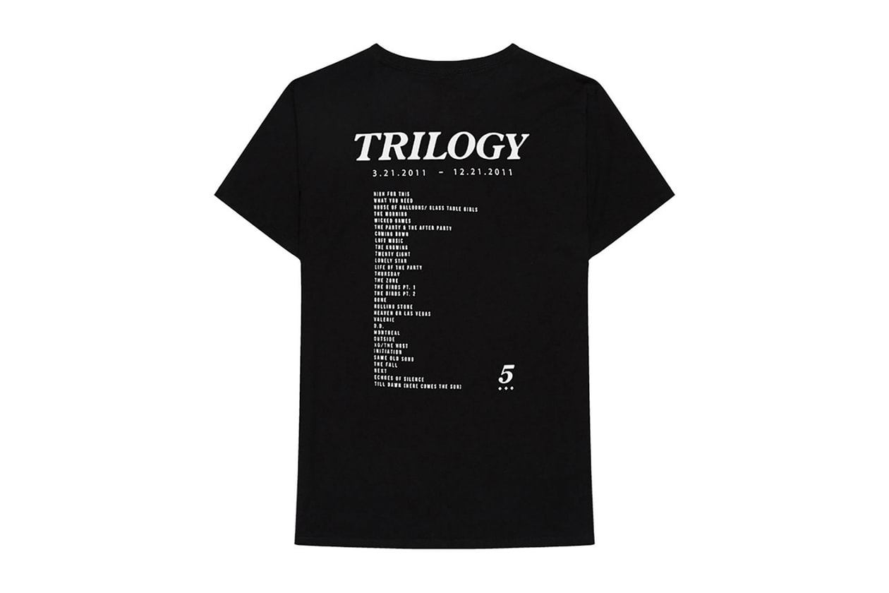 더 위켄드 <Trilogy> 발매 5주년 기념 컬렉션 the weeknd trilogy 5th anniversary collection 2017