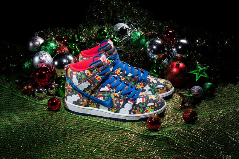 콘셉트 나이키 SB 덩크 하이 어글리 스웨터 팩 공개 2017 Concepts Nike SB Ugly Sweater pack collection Dunk Hi