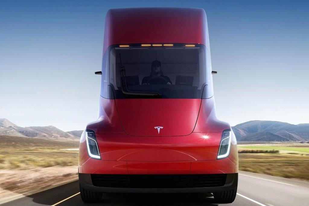 테슬라 자율주행 전기 트럭 세미 공개 월마트 tesla auto drive electric truck semi 2017 Elon musk 엘론 머스크