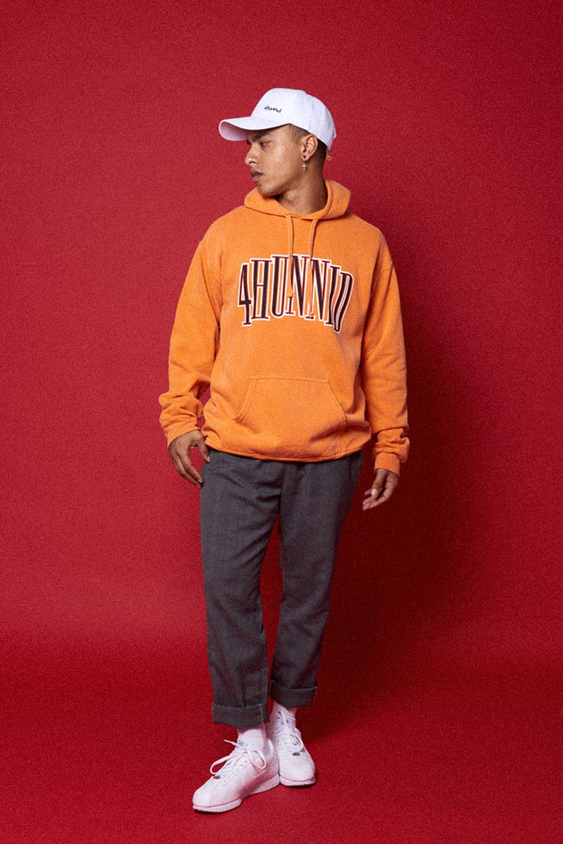 래퍼 YG의 '4Hunnid' 2017 가을 겨울 1차 룩북 fall winter