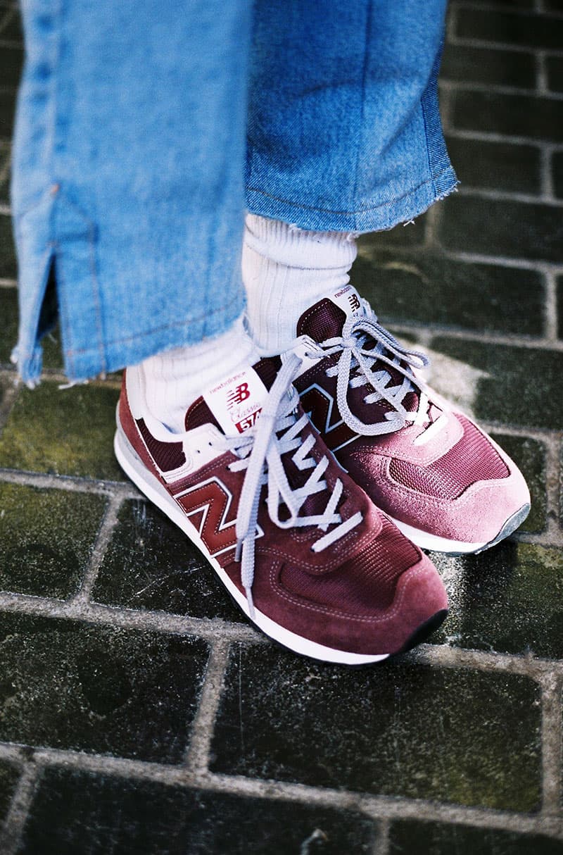 뉴발란스 봉태규, 하시시박 574 V2 화보 2018 new-balance-574-v2