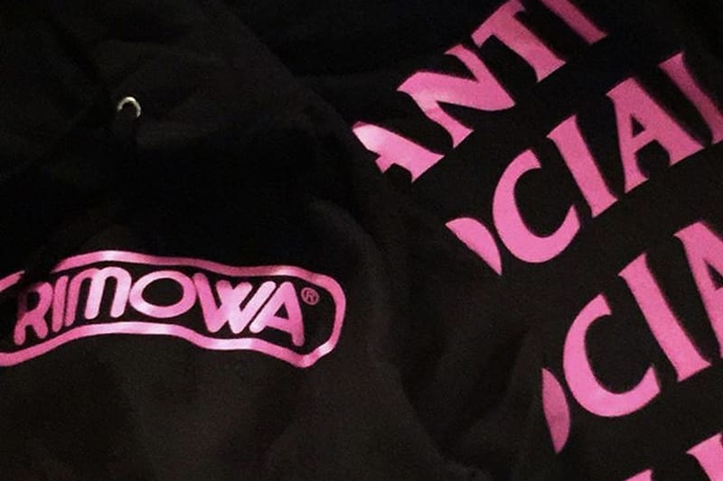 리모와, 안티 소셜 소셜 클럽과 프라그먼트 디자인 협업 예고