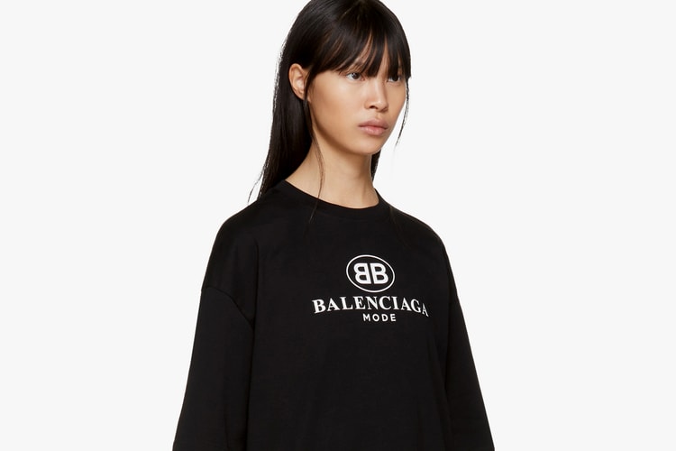 구찌 로고 티셔츠 침묵시킬 발렌시아가 로고 티셔츠