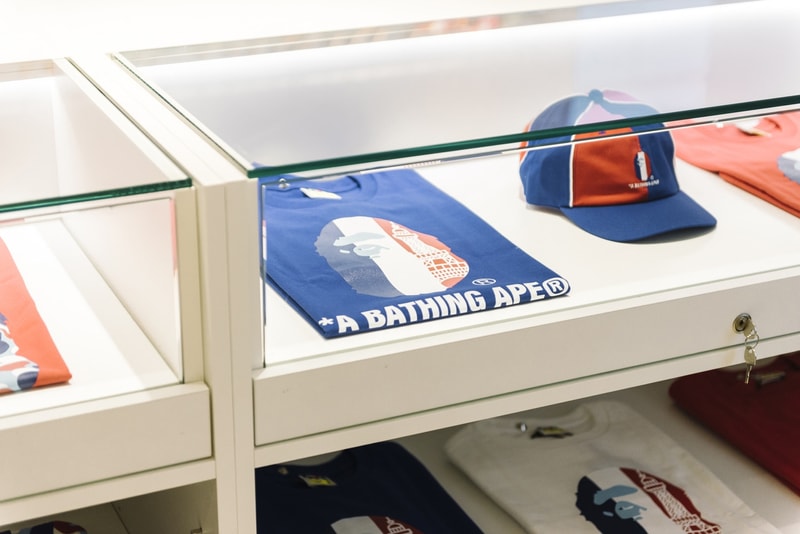 베이프 파리 매장 개점 모습 오픈 사진 공개 2017 BAPE Paris open first look picture collection