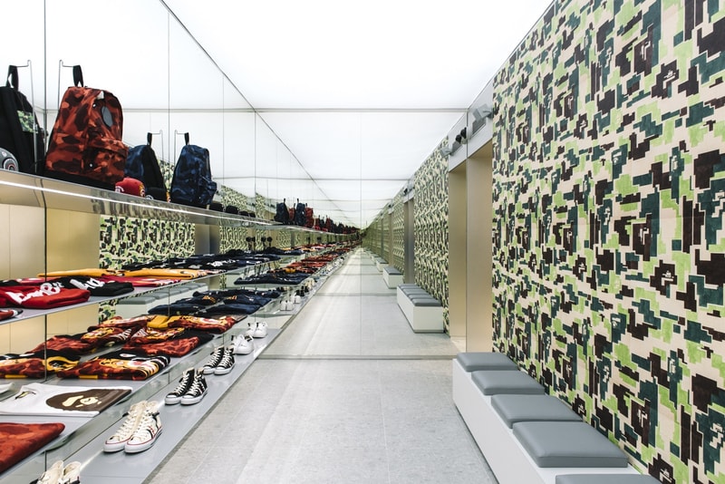베이프 파리 매장 개점 모습 오픈 사진 공개 2017 BAPE Paris open first look picture collection