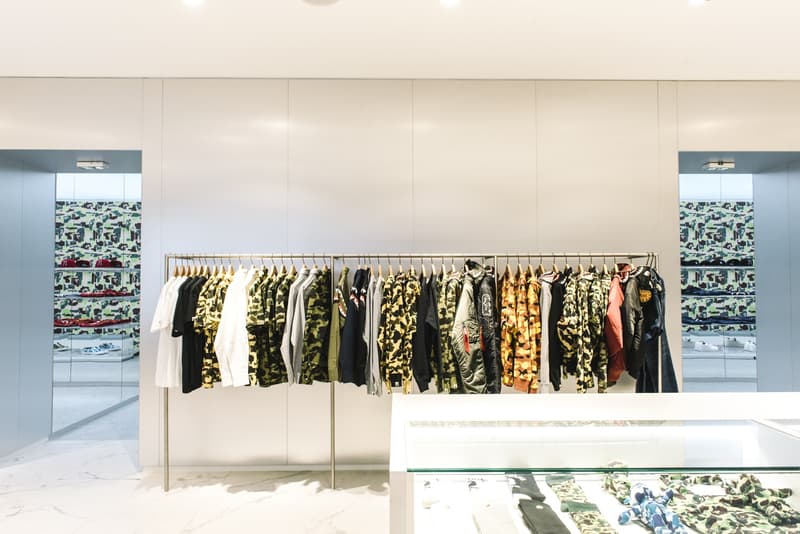 베이프 파리 매장 개점 모습 오픈 사진 공개 2017 BAPE Paris open first look picture collection