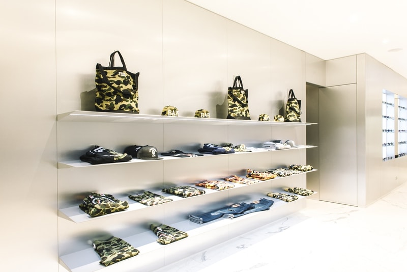 베이프 파리 매장 개점 모습 오픈 사진 공개 2017 BAPE Paris open first look picture collection