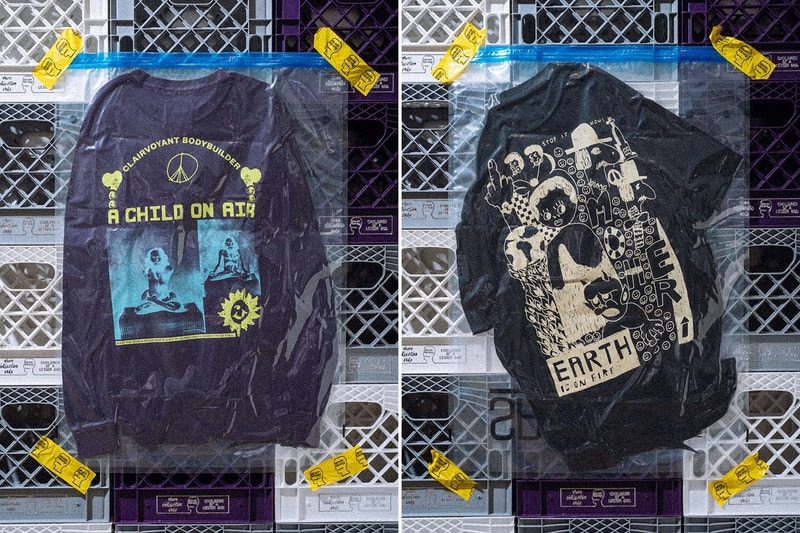 브레인데드 카일 잉 캡슐 컬렉션 2017 brain dead kyle ng earth on fire capsule collection hbx