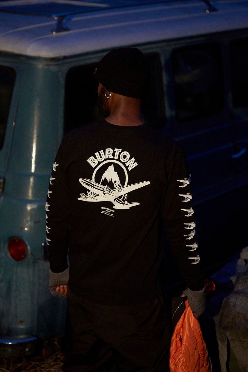 버튼 네이버후드 밀리터리 2017 겨울 협업 컬렉션 룩북 아이템  burton neighborhood collaboration winter collection 2018