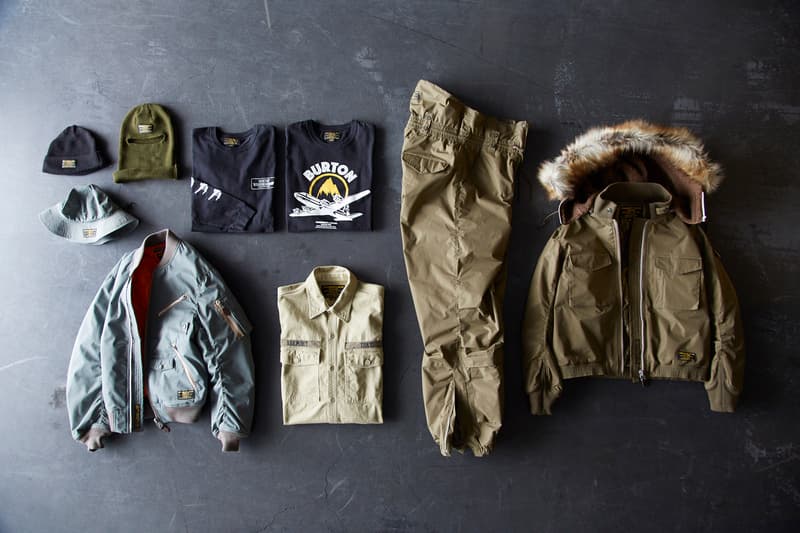 버튼 네이버후드 밀리터리 2017 겨울 협업 컬렉션 룩북 아이템 burton neighborhood collaboration winter collection 2018