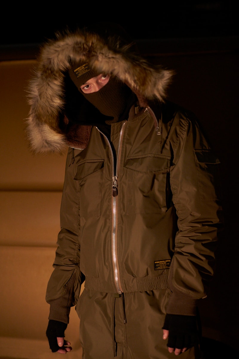 버튼 네이버후드 밀리터리 2017 겨울 협업 컬렉션 룩북 아이템  burton neighborhood collaboration winter collection 2018