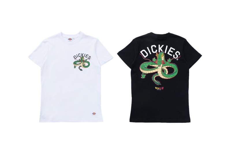 디키즈 재팬 드래곤볼 Z 컬렉션 후드 티셔츠 프린트 손오공 베지터 신룡 공개 2017 Dickies Japan Dragon Ball hood t-shirt collaboration collection Goku