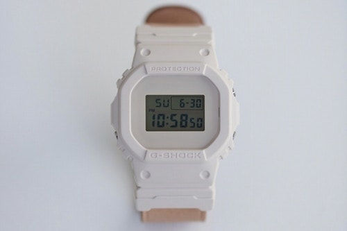 지샥 x 헨더 스킴, DW-5600 35주년 기념 'BLANK' 시리즈