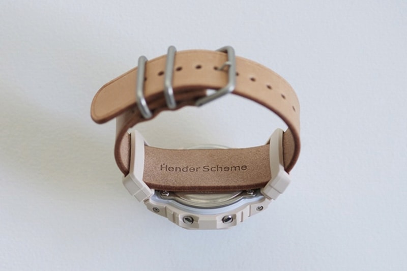 지샥 x 헨더 스킴, DW-5600 35주년 기념 'BLANK' 시리즈 hender scheme g shock dw 5600 2017