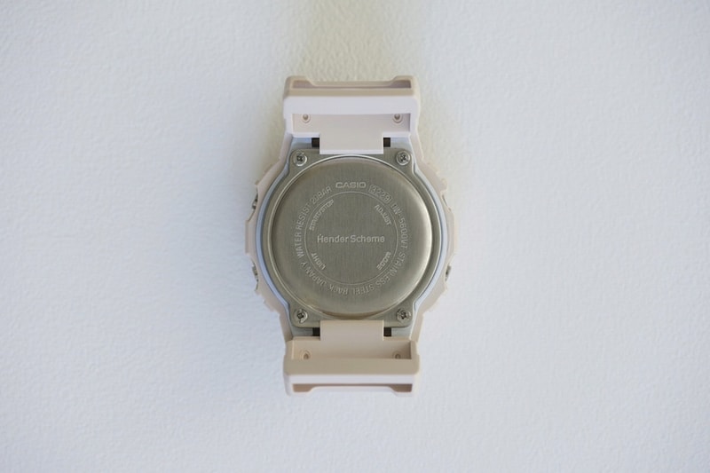 지샥 x 헨더 스킴, DW-5600 35주년 기념 'BLANK' 시리즈 hender scheme g shock dw 5600 2017