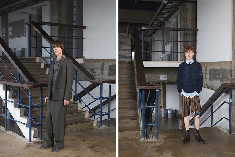 컬러 2018 봄, 여름 컬렉션 룩북 kolor spring summer collection lookbook
