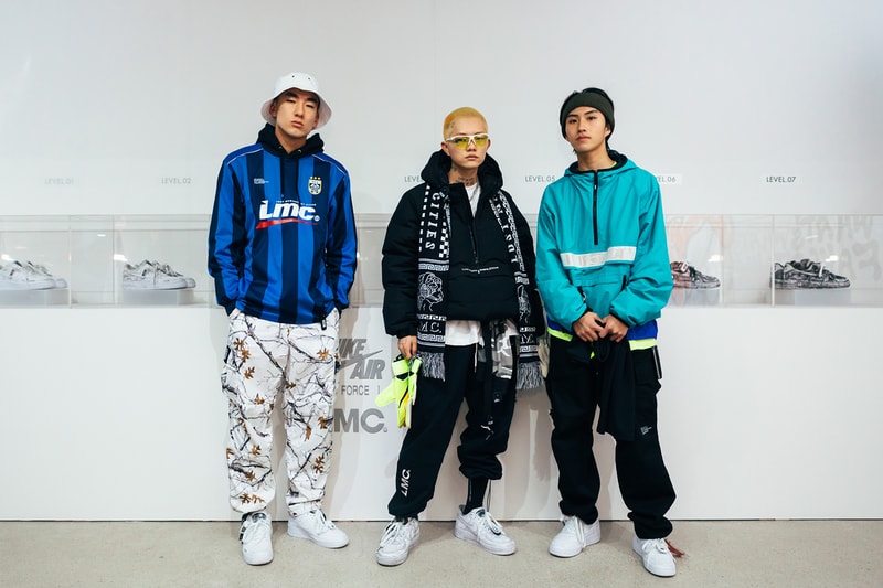 나이키 에어 포스 1 배틀포스 이벤트 커스텀 신발 커스터마이즈 2017 LMC nike air force customized collection
