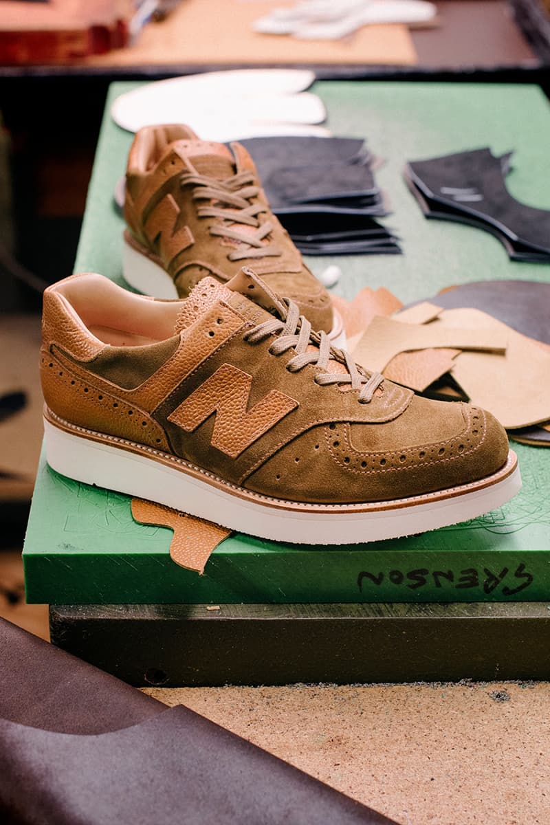 뉴발란스 그렌슨 가죽 신발 운동화 컬렉션 2018 new balance grenson leather shoes collection
