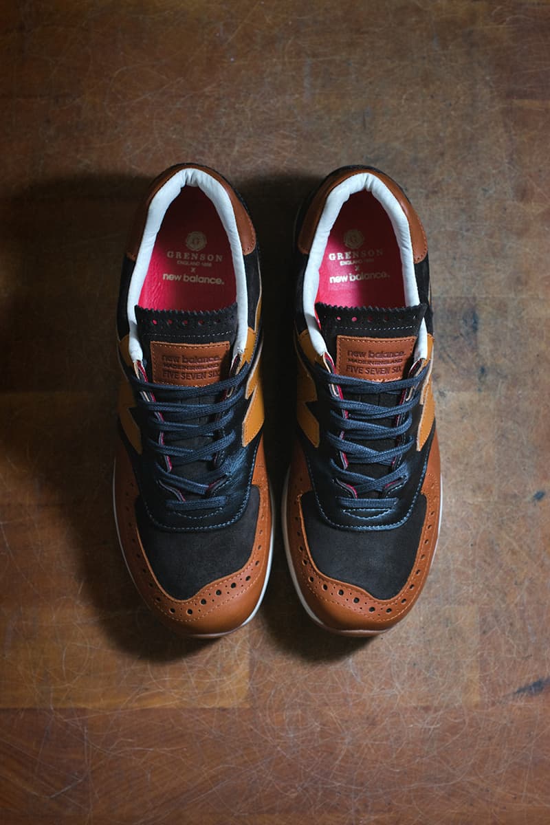 뉴발란스 그렌슨 가죽 신발 운동화 컬렉션 2018 new balance grenson leather shoes collection