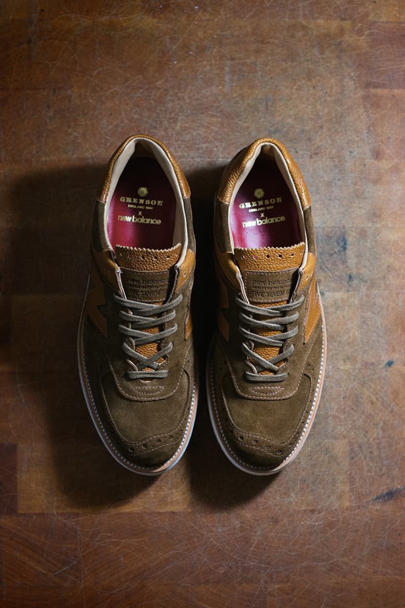 뉴발란스 그렌슨 가죽 신발 운동화 컬렉션 2018 new balance grenson leather shoes collection